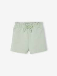 -Paperbag Shorts in Fleece for Babies