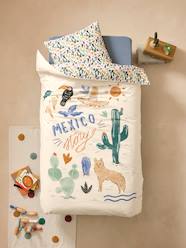 -Duvet Cover + Pillowcase Set with Recycled Cotton, Mexicool