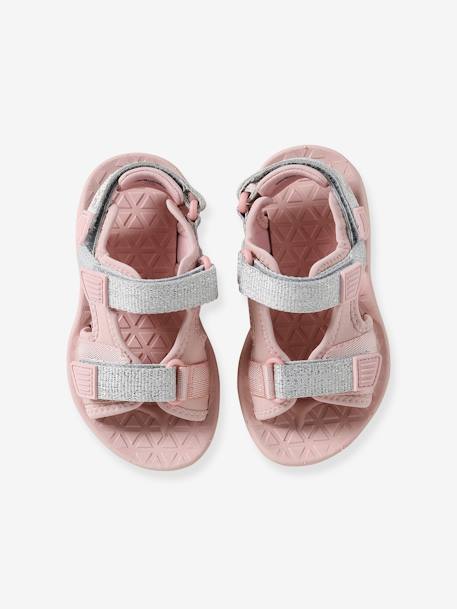 Trekking Sandals for Children, Designed for Autonomy set pink 