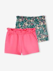 Pack of 2 Pairs of Shorts for Girls