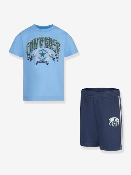 Shorts & T-Shirt Combo for Boys, CONVERSE navy blue 