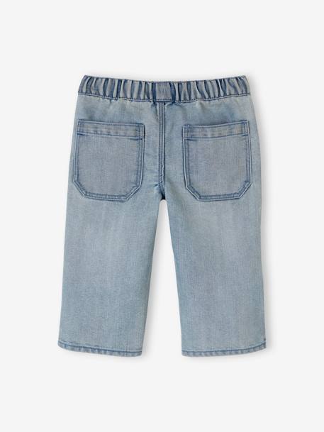 Indestructible Cropped Denim Trousers, Roll-Up into Bermudas for Boys double stone 
