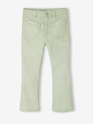 -Flared Trousers for Girls