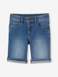 -Basics Bermuda Shorts in Denim for Boys