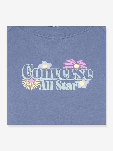 Floral T-Shirt for Girls, by CONVERSE slate grey 