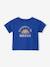 Short Sleeve Sun T-Shirt for Babies royal blue 