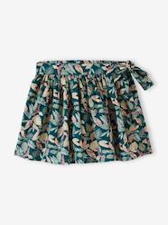 Girls-Skirts-Printed Skort for Girls