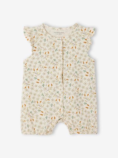 Pack of 2 Playsuits for Newborn Babies mint green 