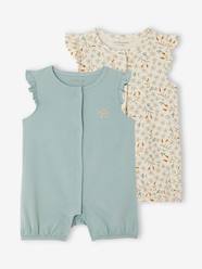 Baby-Pack of 2 Playsuits for Newborn Babies