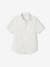 Occasion Wear Shirt, Detachable Bow-Tie, Short Sleeves, for Boys white 