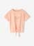 Sports T-Shirt with Glittery Rackets, for Girls coral 