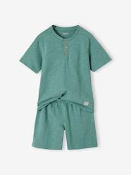 Boys-Nightwear-Pyjamas in Marl Jersey Knit for Boys