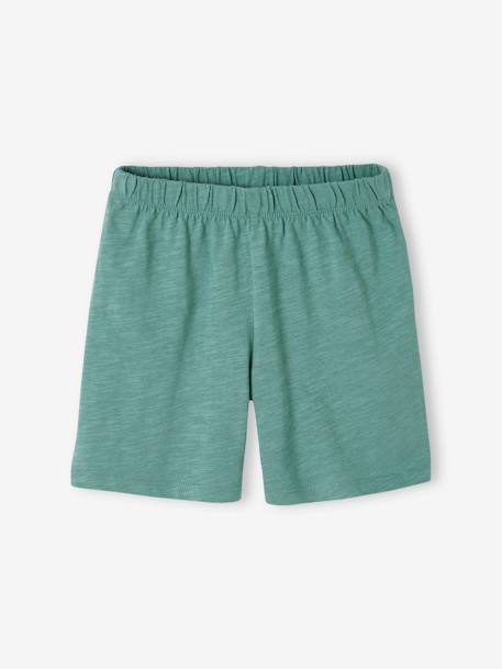 Pyjamas in Marl Jersey Knit for Boys emerald green 