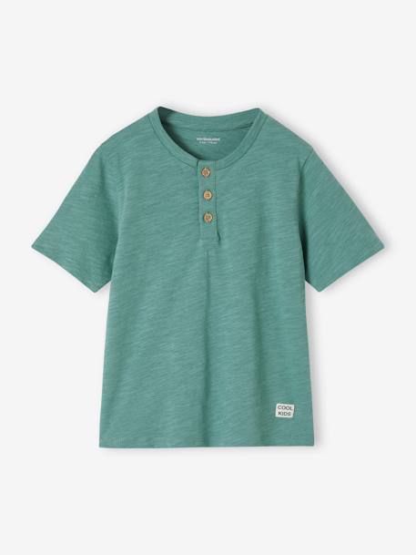 Pyjamas in Marl Jersey Knit for Boys emerald green 