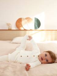 Baby-Outfits-3-Piece Knitted Ensemble: Cardigan, Bloomers & Tights for Newborn Babies
