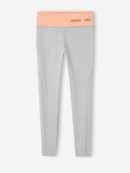 Sports Combo, Zipped Jacket & Leggings in Techno Fabric, for Girls navy blue 