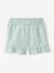 Shorts with Ruffles for Girls aqua green 
