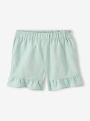 Girls-Shorts-Shorts with Ruffles for Girls