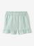 Shorts with Ruffles for Girls aqua green 