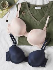Maternity-Lingerie-Pack of 2 Maternity & Nursing Special Sateen Bras by ENVIE DE FRAISE