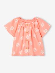Baby-Blouses & Shirts-Floral Blouse for Babies