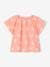 Floral Blouse for Babies peach 