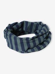 Reversible Infinity Scarf for Boys, Rock/Marl