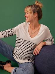 Maternity-Knitwear-Fine Knit Jumper for Maternity, ENVIE DE FRAISE