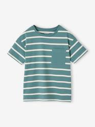 -Striped T-Shirt for Boys