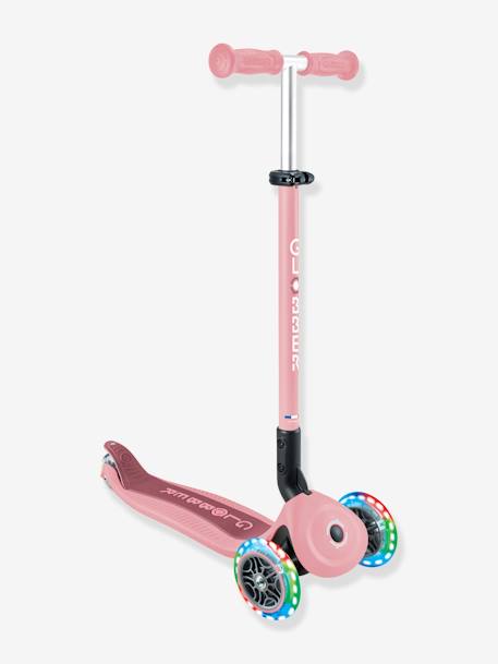 Progressive Go-Up Active Lights Scooter - GLOBBER pale pink 