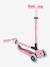 Progressive Go-Up Active Lights Scooter - GLOBBER mint green+pale pink 