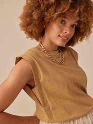 -Tank Top with Shoulder Pads, for Maternity by Envie de Fraise