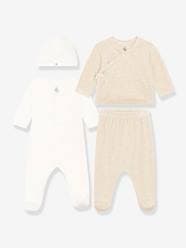 Baby-Outfits-Set of 4 Cotton Items for Babies, by Petit Bateau