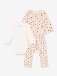 Baby-3-Item Combo in Lightweight Fleece, for Babies by Petit Bateau