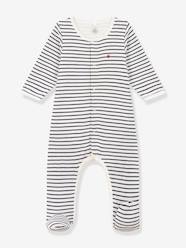 Baby-Pyjamas-Striped Cotton Bodyjamas for Babies, by Petit Bateau