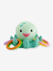 Nursery-Bathing & Babycare-Light-Up Bath Octopus with Rings - INFANTINO