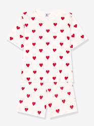 -Hearts Pyjamas in Cotton for Women, by Petit Bateau