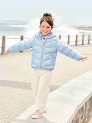 Girls-Coats & Jackets-Padded Jackets-Lightweight Hooded Jacket for Girls
