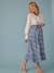 Wrap Skirt with Ruffle for Maternity, ENVIE DE FRAISE royal blue 