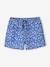 Floral Swim Boxers for Men - Swimming Capsule Collection printed blue 