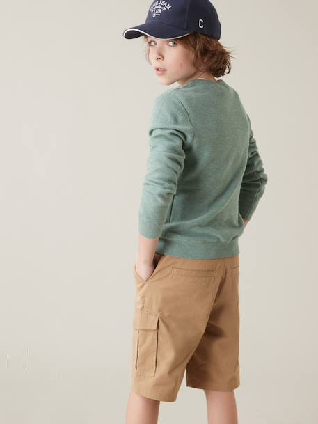 Sweatshirt for Boys, by CYRILLUS aqua green 