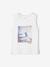 Tank Top with Surfing Photoprint for Boys white 