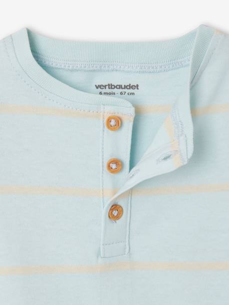 T-Shirt + Shorts Ensemble for Babies sky blue 