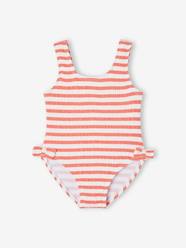 Baby-Swim & Beachwear-Striped Swimsuit for Baby Girls