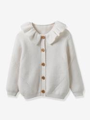 -Cardigan in Organic Cotton & Wool for Babies, by CYRILLUS
