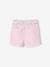 Shorts with Floral Belt for Babies lilac 
