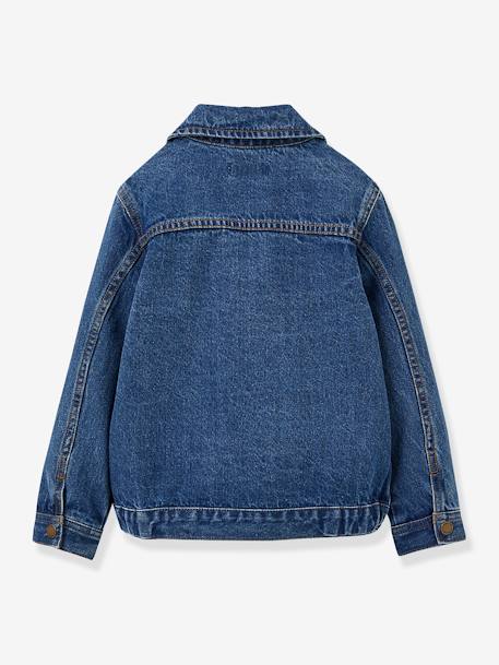 Denim Jacket for Girls, by CYRILLUS stone 