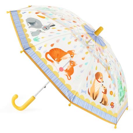 Small Mum & Baby Umbrella by DJECO yellow 