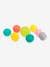 Set of 8 Sensory Balls - LUDI multicoloured 