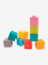 Toys-Set of 9 Stackable Cubes - LUDI